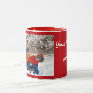 Red personaliseer de Mok van de Coffee van het Mal