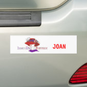 RED PET BUMPERSTICKER - Gepersonaliseerd (Op auto)