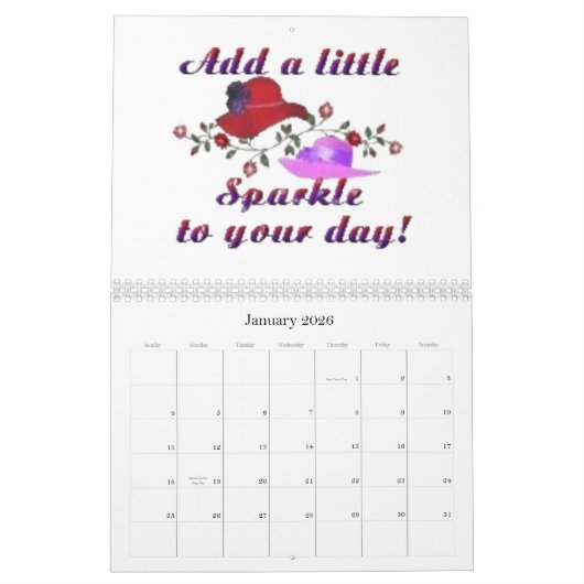 RED PET CALENDAR KALENDER (Jan 2026)