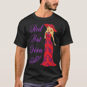 Red Pet Diva Style Cadeaus T-shirt