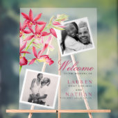 Red Phaiocalanthe mariage d'aquarelle orchidée de  (Neutre)