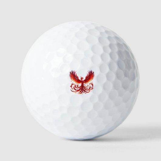 Red Phoenix Golfballen (Voorkant)