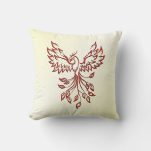 Red Phoenix Rises Buitenkussen