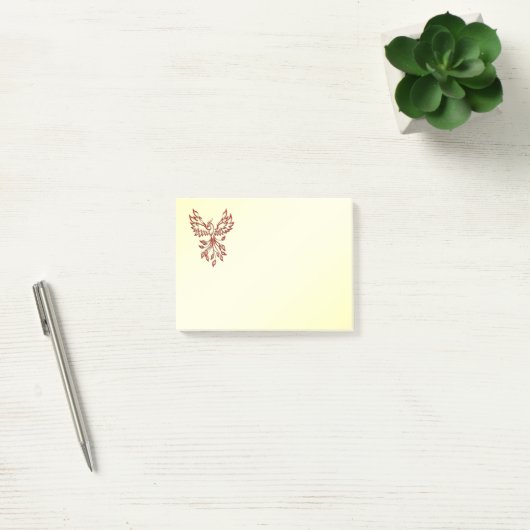 Red Phoenix Rises Post-it® Notes (Kantoor)