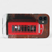 Red Phone Box London England UK Case-Mate iPhone Case (Achterkant (horizontaal))