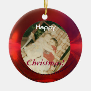 Red Photo Ornament