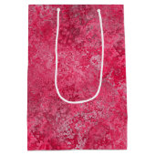 Red Pink Gift Bag Medium Cadeauzakje (Achterkant)