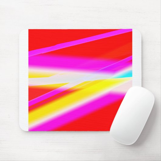 RED PINK GRADIENT MUISMAT (Met muis)