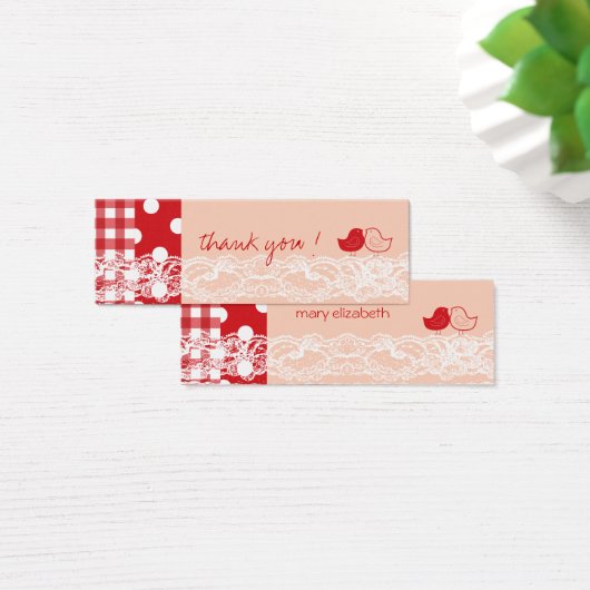 Red & Pink Twin Birthday Party do-it-yourself Gift (Bureau)