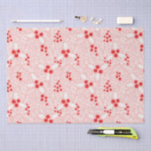 Red Pink White Holly Berries Mistletoe Kerstmis  Tissuepapier (Craft)