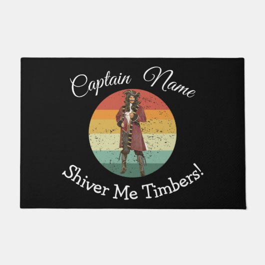 Red Pirate Deurmat (Voorkant)