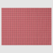 Red Plaid Gift Wrap Tissuepapier (Voorkant)
