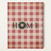 Red Plaid HOME Script En vichy Pays (Dos)