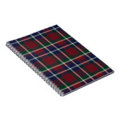 Red Plaid Tartan Journal – Classic Cozy Pattern (Côté Droit)