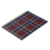 Red Plaid Tartan Journal – Classic Cozy Pattern (Côté gauche)