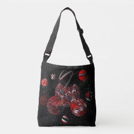 Red Planet Crossbody Tas