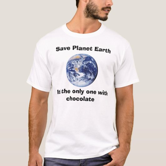Red Planet Earth T-shirt (Voorkant)
