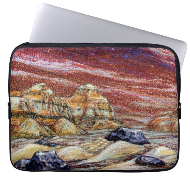 Red Planet Laptop Sleeve (Voorkant)
