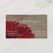 Red Plantes ~ Carte de visite (Dos)