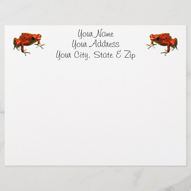 Red Poison Dart Frog (Voorkant)