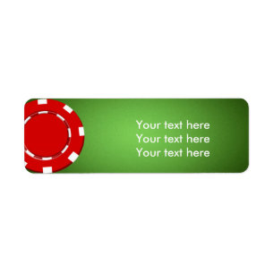 Red poker puce casino adresse retour étiquettes