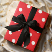 Red Polka Dot Cadeaupapier