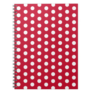 Red Polka Dot Kitchen Recette Carnet cadeau