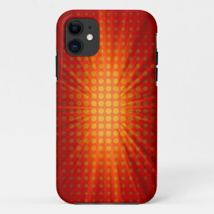 Red Polka Dots met Star Light iPhone 11 Hoesje