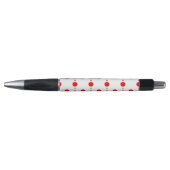 Red Polka Dots, Polka Dot Pattern, Stippen, gedopt Pen (Voorkant)