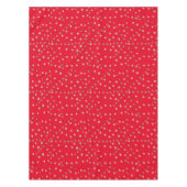 Red Polka Dots Tafelkleed (Voorkant)