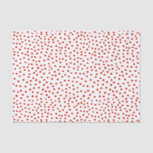 Red Polka Dots Tissue Paper Tissuepapier