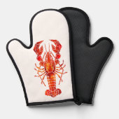 Red polygonal lobster (Recto/Verso)