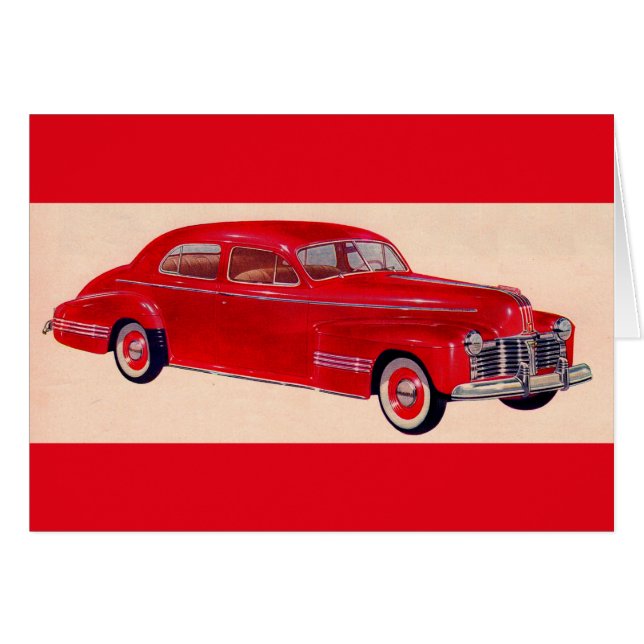 Red Pontiac Torpedo (Voorkant Horizontaal)