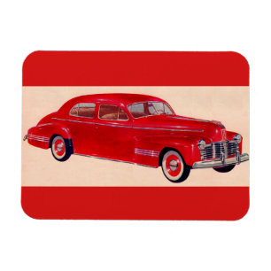 Red Pontiac Torpedo Magneet