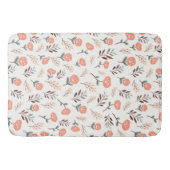 Red Poppies Bath Mat – Nordic Style (Voorkant)