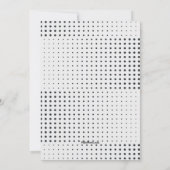 Red Poppies Birthday Party Kaart (Achterkant)