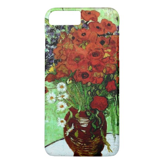 Red Poppies & Daisies (F280)Van Gogh Fine Art Case-Mate iPhone Case (Achterkant)