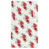 Red Poppies Floral Art Klein Cadeauzakje (Voorkant)