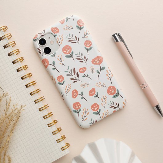 Red Poppies Floral Telefoonhoesje Case-Mate iPhone Case