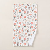 Red Poppies in Scandinavian Style (Serviette à main)