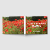 Red Poppies Mariage Livre d'invité (Complet)