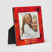 Red Poppies Passen getrouwd Foto Keepomwille Fotoplaat (Voorkant)