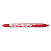 Red Poppies Terug naar School Dorm Essentials Zwarte Inkt Pen (Achterkant)