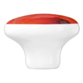 Red Poppoes Design Ceramic Pull Handles Keramische Knop (Zijkant)