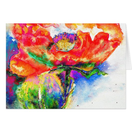 Red Poppy (Devant horizontal)