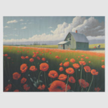 Red Poppy Afternoon, Op het Boerderij