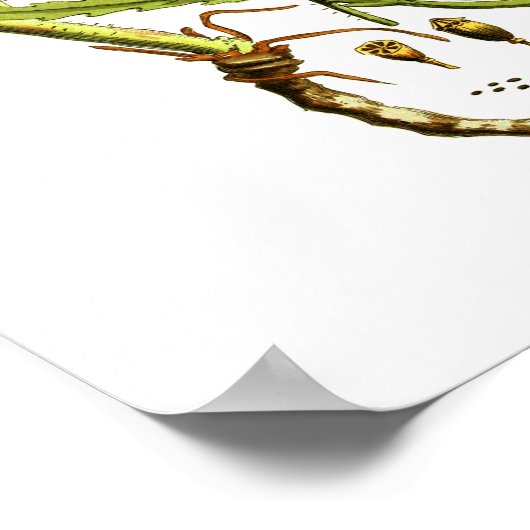 Red Poppy art print #12 (Hoek)