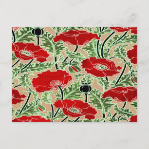 Red Poppy Briefkaart