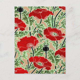Red Poppy Briefkaart