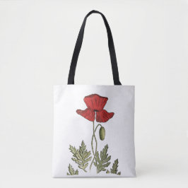 Red Poppy Draagtas